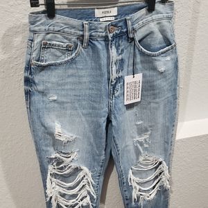 Pistola Presley High Rise Girlfriend Jeans
